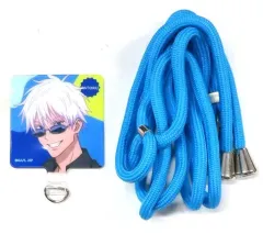 【中古】モバイル雑貨 五条悟 ショルダーストラップ付きフォンタブ Holiday Ver. 「呪術廻戦 -マルイ POP UP SHOP-」