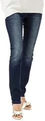 Captain K キャプテン・ケイ ウエストゴム スキニー デニム パンツ 総ゴム ストレッチパンツ レディース スキニーパンツ デニムパンツ ズボン( ネイビー,  LL)