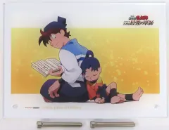 【中古】アクリルスタンド・アクリルパネル [単品] 土井半助＆摂津のきり丸 アクリルキャラクタープレート 「Blu-ray 劇場版 忍たま乱太郎 ドクタケ忍者隊最強の軍師 [数量限定生産豪華版]」 あみあみ購入特典