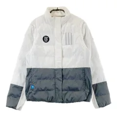 サイズ：L ADIDAS GOLF アディダスゴルフ  2WAY中綿ジップジャケット  ホワイト系 [240101383703] ゴルフウェア レディース ストスト