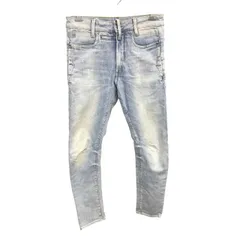 G-STAR RAW 3D SKINNY パンツ メンズ オールシーズン デニム ライトブルー 28サイズ D05385-6997-424 中古 M1