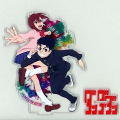 [중고] 아크릴 스탠드 아크릴 패널 모모 & 오카룬 빅 아크릴 스탠드 [이치 반 쿠지 댄다단 ~오컬틱 배틀, 개막!~] D상