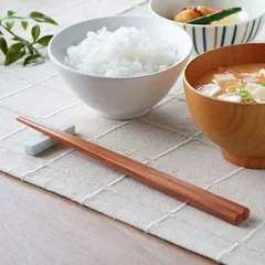 箸 22cm 八角 WOODN 女性用 木製 天然木 サオ （ お箸 はし 女性 八角形 木目 和食器 カトラリー おはし 大人 木製食器 シンプル おしゃれ かわいい カフェ風 サオの木 ）