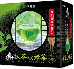 伊藤園 三角茶寮 抹茶入り緑茶 ティーバッグ 1.5g×50袋