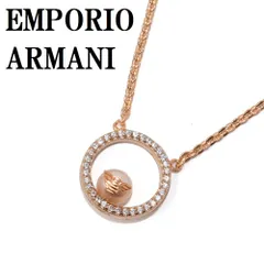 エンポリオ アルマーニ EMPORIO ARMANI EG3520221 ネックレス イーグル ロゴ ペンダント レディース ピンクゴールド