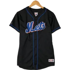 Majestic Mets メッツ　ベースボールシャツ　90’s ゲームシャツ Majestic Mets メッツ ベースボールシャツ 90's ゲームシャツ
