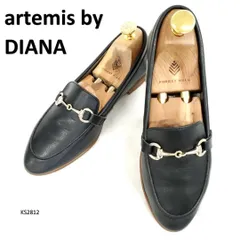 アルテミスバイダイアナ　美品　ビット　金具　本革　レザー　22.5　日本製