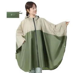 新品 カッパ 自転車 レインポンチョ ロング レディース かっぱ 雨具 通学 自転車【取り外し可能なフード・超軽量・20秒収納】レインコート 通勤 旅行 超防水 レインコート 速乾 お洒落 かわいい [HINOKAZE] 収納袋付 コンパクト 男女兼用