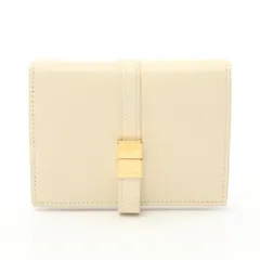 マルニ MARNI 二つ折り財布 PRISMA BILLFOLD WALLET プリズマ ビルフォールド PFMO0103U0P529800W06 アイボリー レザー 二つ折り財布 レディース 新品のサムネイル