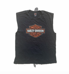 Harley-Davidson no sleeve cut-suw