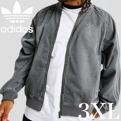 新品3XL⭐️adidas アディカラー ルーズSST デニム ブラック ウォッシュ ジャケット
