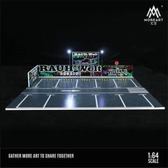1/64 ガレージ 駐車場 ジオラマ