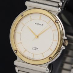 シチズン 腕時計 エクシード サークル メンズ クォーツ 中古品 (57095 