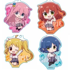ぷかっしゅアクリルキーホルダー　ぼっち・ざ・ろっく！　結束バンドセット