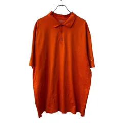 NIKE GOLF 半袖 ポロシャツ 3XL オレンジ ナイキゴルフ ビッグサイズ トップス スポーツ ゴルフ 古着卸 アメリカ仕入 a708-5367