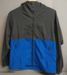 THE NORTH FACE ザノースフェイス コンパクトジャケット NP71530 メンズ Sサイズ グレー ブルー 青 アウトドア 人気 おしゃれ バイカラー