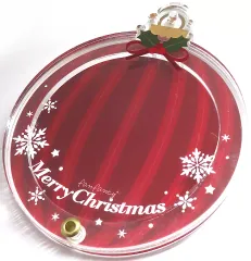 【中古】561 レッド オーナメントアクリルフレーム 「キャラ福くじONLINE apicolle #わたしの推しがいちばん クリスマス」 B-1賞