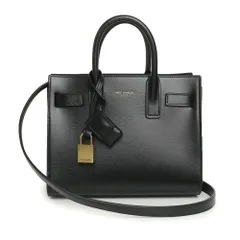【美品】サンローラン　サックドジュール　2WAY ショルダーバッグ　黒　349 SAINT LAURENT サンローラン バッグ サック ド ジュール 2WAY