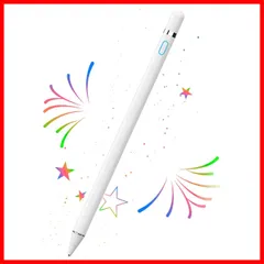 【人気商品】タッチペン Kenkor スタイラスペン iPad/Android/スマホ/タブレット/iPhone対応 たっちぺん 1.5mm銅製ペン先 高感度 極細 iPad ペン USB充電式 スマートフォン スマホ ペン