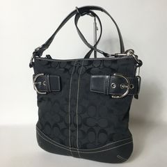 2507-65｜美品｜グッチ GGナイロン ワンショルダーバッグ ダーク