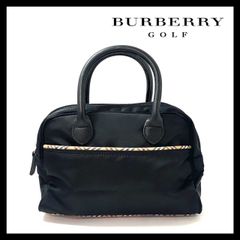 ✨Burberry ミニボストンバッグ ノバチェック ブラック レザー - メルカリ