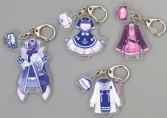 【中古】キーホルダー 湊あくあ あくたんのコスチュームキーホルダー4種セット 「バーチャルYouTuber ホロライブ 湊あくあ 活動6周年記念」