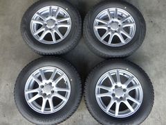 2310-236　社外　アルミホイール＆スタッドレスタイヤ　165/70R14　2020年　4本セット