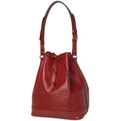 【在庫一掃】 ルイ・ヴィトン Louis Vuitton ノエ 肩掛け 巾着型 ショルダーバッグ エピ カスティリアンレッド M44007 レディース 【中古】