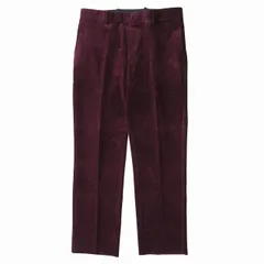 ダンヒル dunhill コーデュロイ スラックス パンツ サイズ175/86A（52R） ボルドー メンズのサムネイル