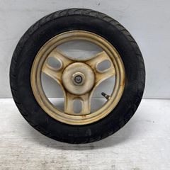 ホンダ ディオ タクト カスタムホイール 前後3.5J Gクラフト タイヤ