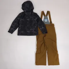ジュニア スキーウェア 上下セット グレー 130cmのサムネイル