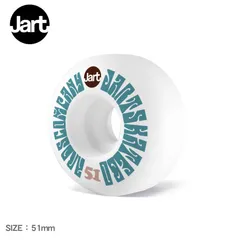ジャート スケートボード ウィール JAWH0022A002 レディース メンズ WOODSTOCK 51mm 102A ウィール パック JART SKATEBOARDS カラー:ホワイト×マルチ 品番：73649001のサムネイル