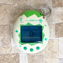 【動作確認済】たまごっち オスっち 本体 ホワイト グリーン BANDAI バンダイ 平成 レトロ