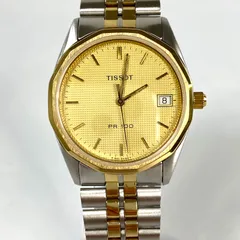 腕時計 TISSOT ティソ PR100 P360/460 白盤面 デイト ティソ 買い販促 