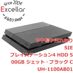 [bn:18] SONY　プレイステーション4 500GB ブラック　CUH-1100AB01　コントローラーなし
