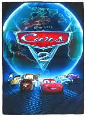 【中古】ポスター B3ファブリックポスター カーズ2 「Happyくじ PIXAR」 I賞