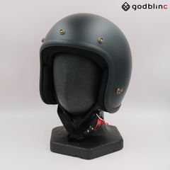 ZOLTAR　パイソンジェット2　MATT BLACK-BLACK　XLサイズ　PJ0023　ジェットヘルメット
