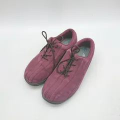 ◇ ⊇ MIZUNO ミズノ ローカットスニーカー サイズ22.5 ボルドー系 レディース E  【1502200004288】