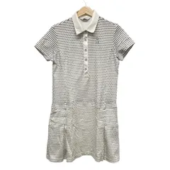 【24時間以内/匿名配送】未使用 マンシングウェア 半袖 ワンピース Mサイズ マンシングウェア Munsingwear マドラスチェック半袖ワンピース