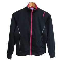 リーボック ジャージ トラックジャケット スポーツウエア アウター レディース Sサイズ ネイビー Reebok 【中古】のサムネイル