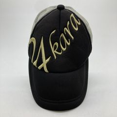 24Karats 24カラッツ メッシュ キャップ CAP 帽子 金刺繍 ブラック フリーサイズ G210-9