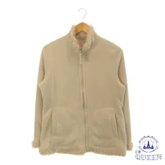 ☆美品☆ UNIQLO ユニクロ トップス パーカー フルジップ ボア 長袖 レディース オーバーサイズ 大きいサイズ ベージュ XL 901-10277 送料無料 古着