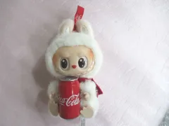 ラブブ 　Labubu　THE MONSTERS コカ・コーラ シリーズ  　 ぬいぐるみ　☆ストラップ部の輪っかが取れてます。