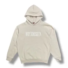 HIDE AND SEEK　ハイドアンドシーク　パーカー　日本製　デカロゴ HIDEANDSEEK(ハイドアンドシーク) スウェットパーカー The H&S