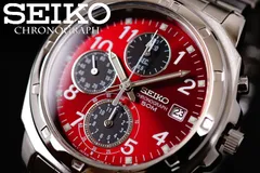 SEIKO セイコー 腕時計 逆輸入モデル クォーツ 電池式 新品未使用 クロノグラフ メンズ ウォッチ