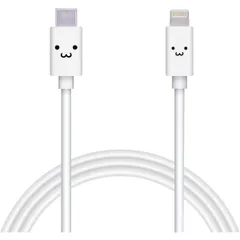 エレコム TypeC to Lightning ケーブル iPhone 充電ケーブル APPLE認証品 1.5m ホワイトフェイス MPA-FCL15 WF