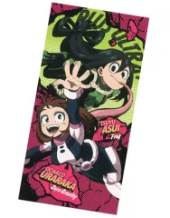 【中古】タオル・手ぬぐい(キャラクター) 麗日お茶子＆蛙吹梅雨 カラータオル 「一番くじ 僕のヒーローアカデミア～ボーイ・ミーツ...～」 C賞