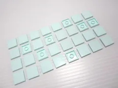 レゴ★未使用！パステル薄水色の２×２タイル３２点セット
