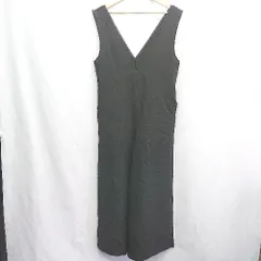 ◇ ⊂ CLASSICALELF Ｖネック ワイドパンツ オールインワン サイズＭ ブラック レディース E  【1409240015710】