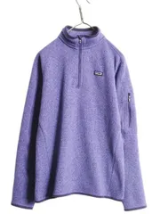 【お得なクーポン配布中!】 パタゴニア ベターセーター ハーフジップ レディース L 古着 14年製 Patagonia アウトドア フリース ジャケット プルオーバー ブルゾン 紫